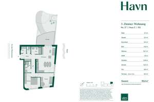 Großzügige 3-Zimmer-Wohnung mit Terrasse und Gartenanteil am Mainzer Zollhafen – Die vollständige Adresse der Immobilie erhältst du vom Anbieter., 55120 Neustadt, Mainz – Vorschaubild 8