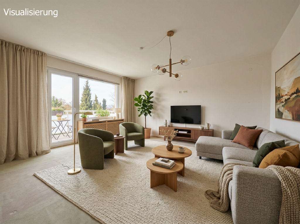 Super Eigentumswohnung mit Balkon und weitläufigem Blick, Mainz – Bild 4