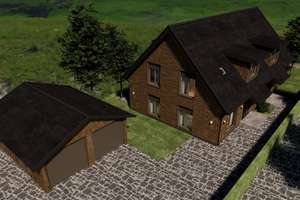 Neubau-Doppelhaushälfte in Massivholzbauweise - Augsburg-Göggingen