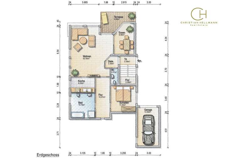 Grundriss AKTUELL EG