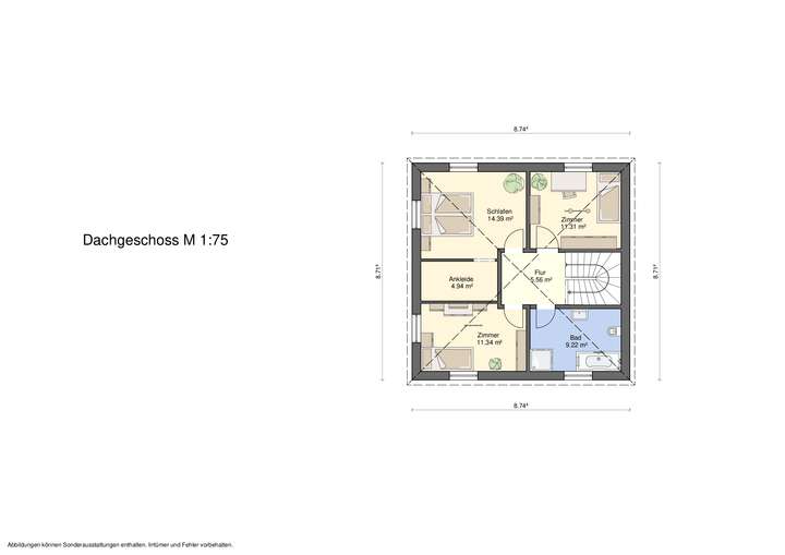 City 730 Grundriss DG o