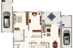 Kalkar-Grieth: Einfamilienhaus mit Einliegerwohnung, ca. 203 m² Gesamtwohnfläche,  zwei Garagen,
E – Die vollständige Adresse der Immobilie erhältst du vom Anbieter., 47546 Kalkar – Vorschaubild 3