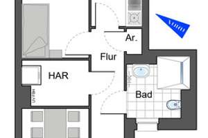 Barrierefreie Seniorenwohnung in Bensheim! – Zum alten Sportplatz 9, 64625 Bensheim – Vorschaubild 3