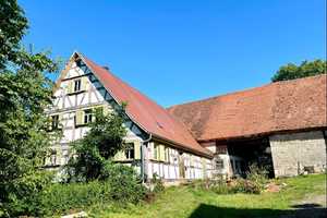 Historische Hofstelle: Denkmalgeschütztes Anwesen... – Schrozberg, Schwäbisch Hall (Kreis), 74575 Schwäbisch Hall (Kreis) – Vorschaubild 3