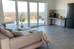 Penthouse mit Blick bis in den Harz
