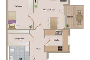 Stadtleben trifft Rückzugsort | Ihre sanierte Wohlfühlwohnung mit Balkon in zentralster Lage – Die vollständige Adresse der Immobilie erhältst du vom Anbieter., 9113 Schloßchemnitz, Chemnitz – Vorschaubild 15