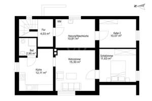 Sonniges Zweifamilienhaus in Obermenzing – flexible Wohnkonzepte & besonderes Potenzial – Die vollständige Adresse der Immobilie erhältst du vom Anbieter., 81245 Obermenzing, München – Vorschaubild 15