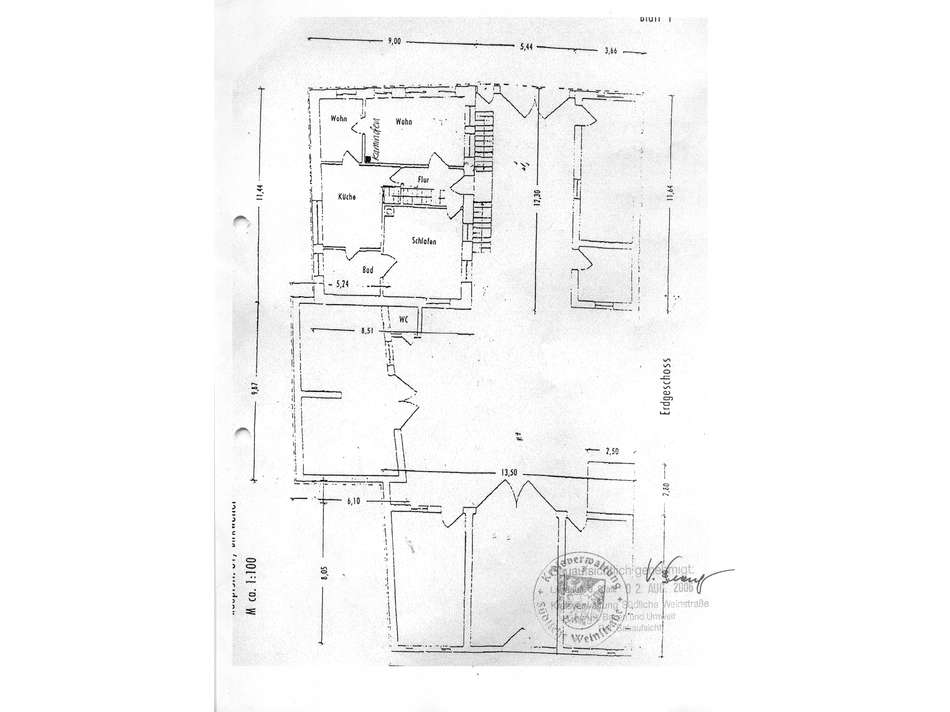 Birkweiler Grundriss