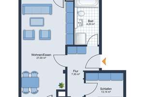 Wunderschöne Wohnung mit 2 Balkonen für Anleger oder Eigennutzer. – 70195 Botnang-West, Stuttgart – Vorschaubild 9