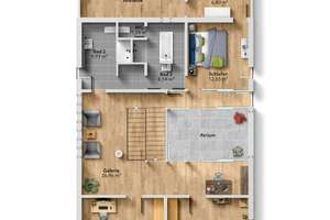 Außergewöhnliches Architektenhaus mit Atrium
++Decker Immobilien++ – Die vollständige Adresse der Immobilie erhältst du vom Anbieter., 85659 Forstern – Vorschaubild 15