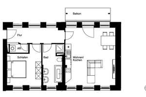 Ein tolles Wohngefühl: praktische 2-Zimmer-Wohnung – Büttnerstraße 1, 4103 Zentrum-Ost, Leipzig – Vorschaubild 7