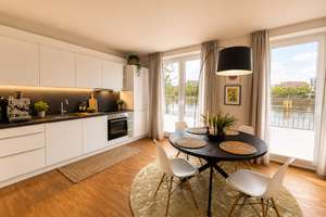 Exklusiver Wasserblick - große 2 Zimmer Wohnung mit Einbauküche – Am Rundtörn 16, 26135 Osternburg, Oldenburg (Oldenburg) – Vorschaubild 3