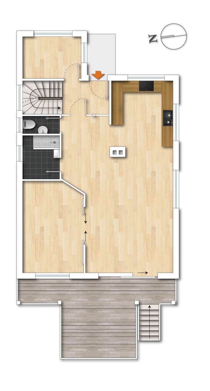 Grundriss Erdgeschoss