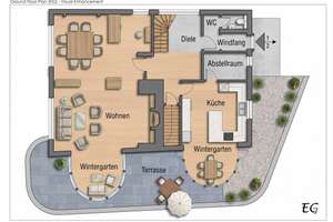 Charming Country-Style Villa in an Exclusive Park Setting - AC garage fitted kitchen yard – Die vollständige Adresse der Immobilie erhältst du vom Anbieter., 65817 Eppstein – Vorschaubild 20