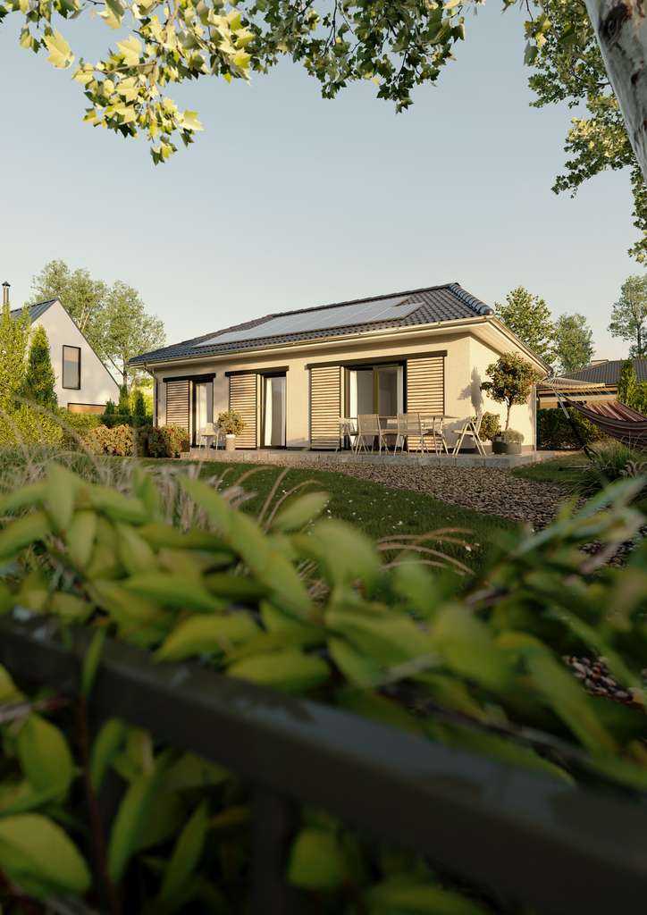 Immobilie in Neu-Eichenberg - Mit Grundstück: Übersichtlich & variabel leben im Town & Country Eigenheim in Marzhausen - Bild 1