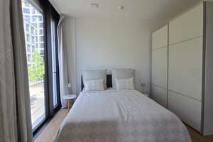 Exklusives 2 Zimmer-Loft vollmöbliert im FRIENDS tower  in Nymphenburg – Birketweg 37, 80639 Nymphenburg, München – Vorschaubild 9