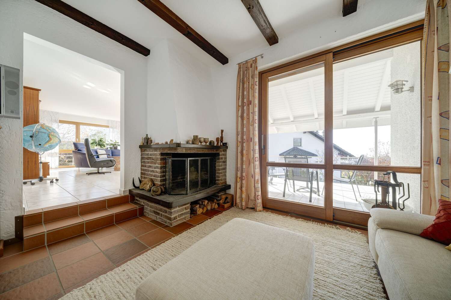 Immobilie in Tengen - Einfamilienhaus mit Wintergarten, Kamin und Naturblick am Luftkurort - Bild 3