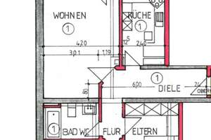 * Kapitalanleger AUGEPASST: 3-Raum-Wohnung im Zentrum mit Balkon * – Elisenstraße 32, 9111 Zentrum, Chemnitz – Vorschaubild 2
