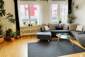 Helle 3-Zimmer-Wohnung mit offener Küche und Balkon