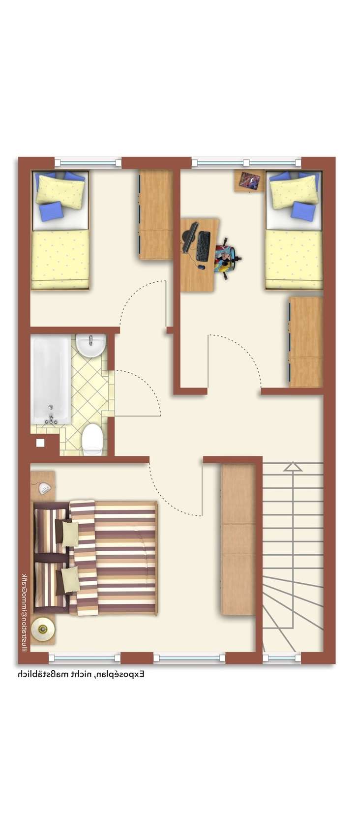 Grundriss Obergeschoss