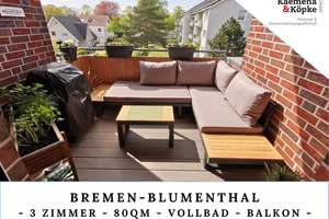 Moderne 3 Zi. im DG über 2 Ebenen mit Vollbad, EBK und Balkon