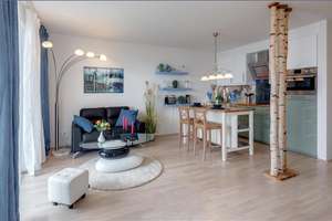 Möbliert: Neuwertig möblierte 2-Zimmer Wohnung in Freiham 