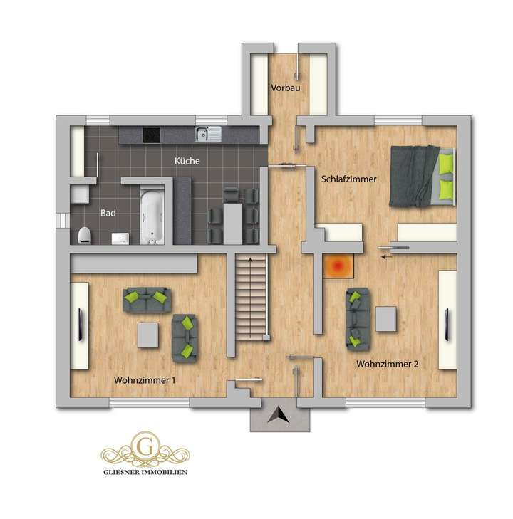 Grundriss Erdgeschoss