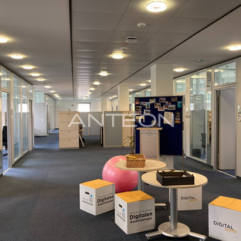 Quatron | Cat 7 Verkabelung | flexible Raumaufteilung | Kantine