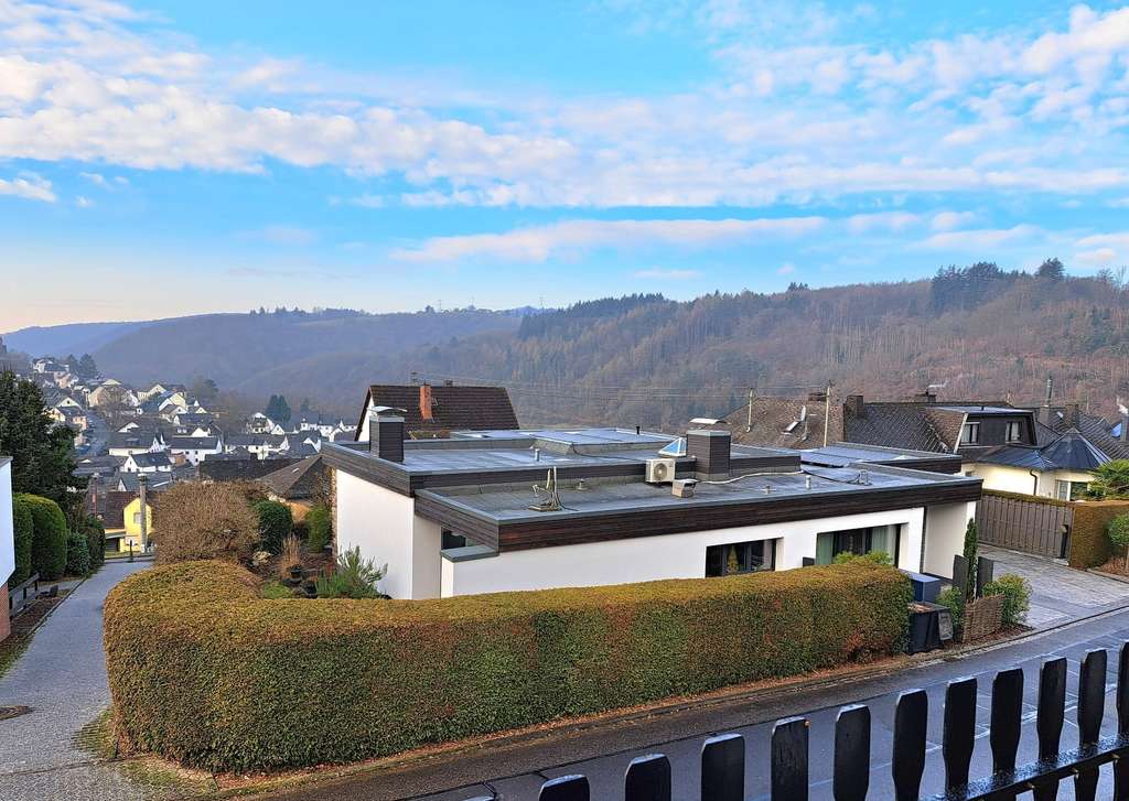 Immobilie in Arzbach - EFH freistehend, mit ELW, Blicklage + Garage + Garten - Bild 1