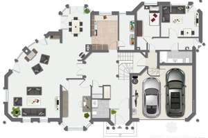 BERK Immobilien - Freistehendes Architektenhaus in bester  Lage mit Panoramablick – Die vollständige Adresse der Immobilie erhältst du vom Anbieter., 63897 Miltenberg – Vorschaubild 33