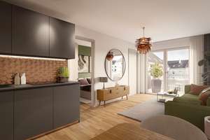 Schöne 2-Zimmer-Wohnung mit Terrasse – Marbachstraße 11, 81369 Mittersendling, München – Vorschaubild 3