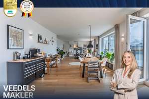 Klimatisierte Penthousewohnung mit großem Sonnenbalkon direkt an der Köln-Messe