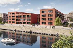 Attraktive 1-Zimmer-Wohnung mit EBK und Balkon am Mainzer Zollhafen – Flößerhof 17, 55118 Mainz – Vorschaubild 1