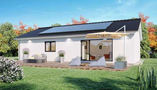Bild von Ihr moderner Bungalow in Mockzig – ScanHaus macht’s möglich.