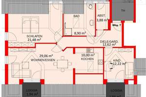 Wohlfühlatmosphäre pur: Hochwertige Eigentumswohnung in ruhiger Lage in Unterbrunnenreuth – Die vollständige Adresse der Immobilie erhältst du vom Anbieter., 85051 Süd, Ingolstadt – Vorschaubild 22