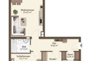 GIESING / Attraktive, bezugsfreie 3-Zimmer-Wohnung mit Westbalkon – Die vollständige Adresse der Immobilie erhältst du vom Anbieter., 81539 Obergiesing, München – Vorschaubild 18