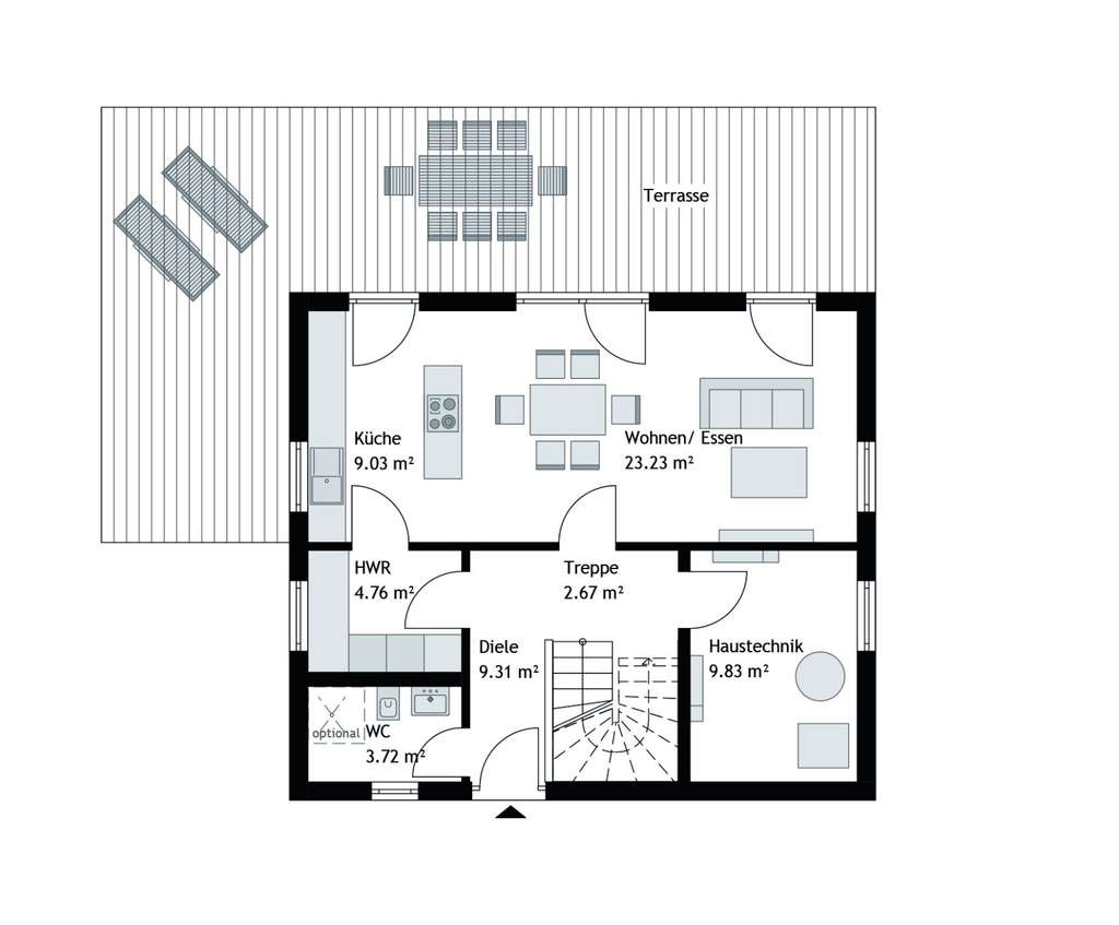 Immobilie in Waldrach - Alle(s) unter einem Dach *inkl. Keller - Bild 3