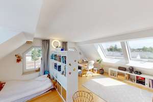Design-Maisonette (Alleinige Etage) | KfW-A+, Galerie, Kamin | nahe S-Bahn Untermenzing – Manzostr. 15, 80997 Allach, München – Vorschaubild 17