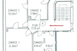 Charmante Altbauwohnung in begehrter Stadtlage – Die vollständige Adresse der Immobilie erhältst du vom Anbieter., 76137 Südweststadt, Karlsruhe – Vorschaubild 2