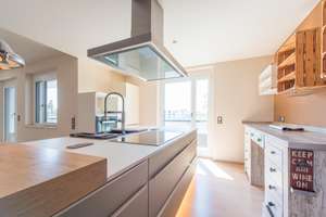Echtes Penthouse - ultragepflegt, mit Kamin, freistehenden Küchenblock und Westterrasse – Die vollständige Adresse der Immobilie erhältst du vom Anbieter., 64293 Mitte, Darmstadt – Vorschaubild 7