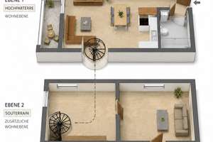 Maisonette-Wohnung in Berlin-Frohnau | Loggia, wohnlich ausgebautes Souterrain & Stellplatz – Die vollständige Adresse der Immobilie erhältst du vom Anbieter., 13465 Frohnau, Berlin – Vorschaubild 27