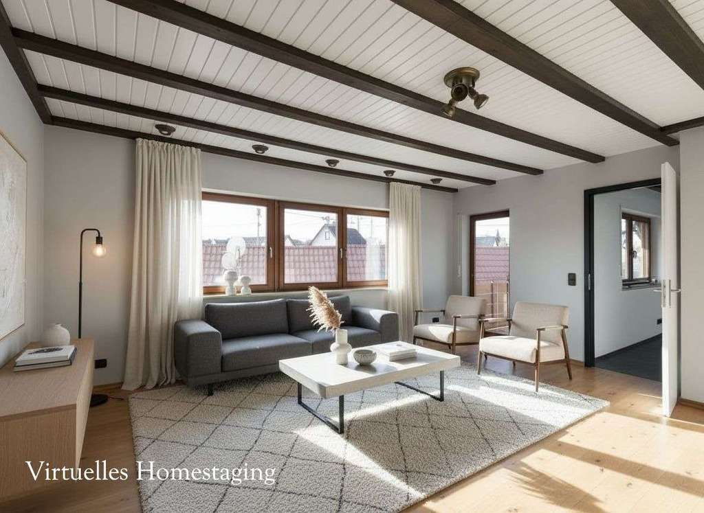 Immobilie in Wimsheim - Helle 4,5-Zimmer-Wohnung mit Balkon und Dachgeschoss in Wimsheim - Bild 0