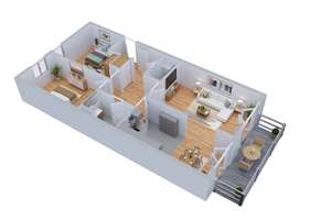 Provisionsfreie 3,5-Zi.- Wohnung  I   93,5 qm   I    Südostbalkon I   Kölner Süden – Die vollständige Adresse der Immobilie erhältst du vom Anbieter., 50999 Sürth, Köln – Vorschaubild 8