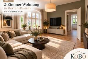 Charmante 2-Zimmer-Altbauwohnung in Herten-Disteln 