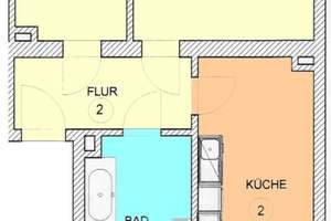 Attraktive 2-Raum-Wohnung im Süden Leipzigs: Leerstehend mit WG-Potenzial & Parkplatz – Newtonstraße 7, 4279 Dölitz-Dösen, Leipzig – Vorschaubild 14