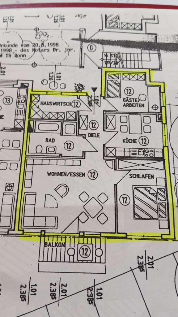 Kapitalanlage oder selbst beziehen - Attraktive Wohnung in Roisdorf