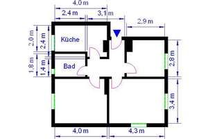 *Ihre neue Wohnung im schönen Cracau* – Triftweg 16, 39114 Cracau, Magdeburg – Vorschaubild 4