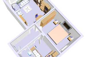 Perfekt für uns: praktische 2-Zimmer-Wohnung – Tiefe Allee 28, 24149 Kiel – Vorschaubild 1