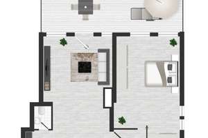 Haus im Haus: Garten, Stellplatz, Kamin & Kegelbahn – eine besondere EG-Wohnung – Vennheideweg 55a, 48165 Berg Fidel, Münster – Vorschaubild 12