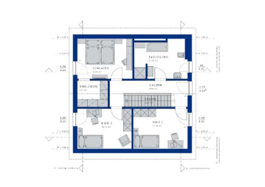 Immobilie in Rauschenberg - Modernes Wohnen auf 146 m2. Technikfertig mit Wärmepumpe. Preis inklusive Grundstück! - Bild 4